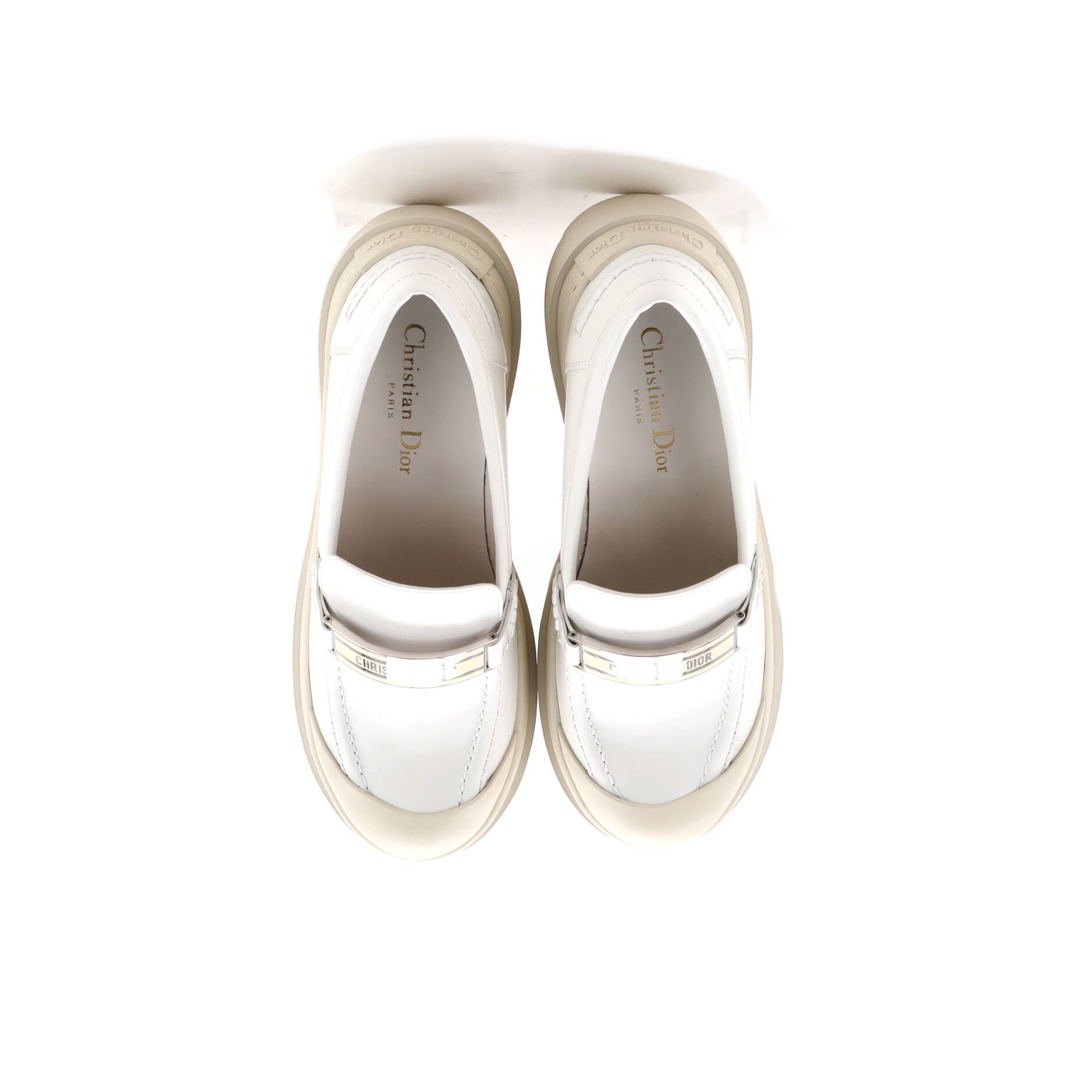 Women's Code Platform Loafers Leather