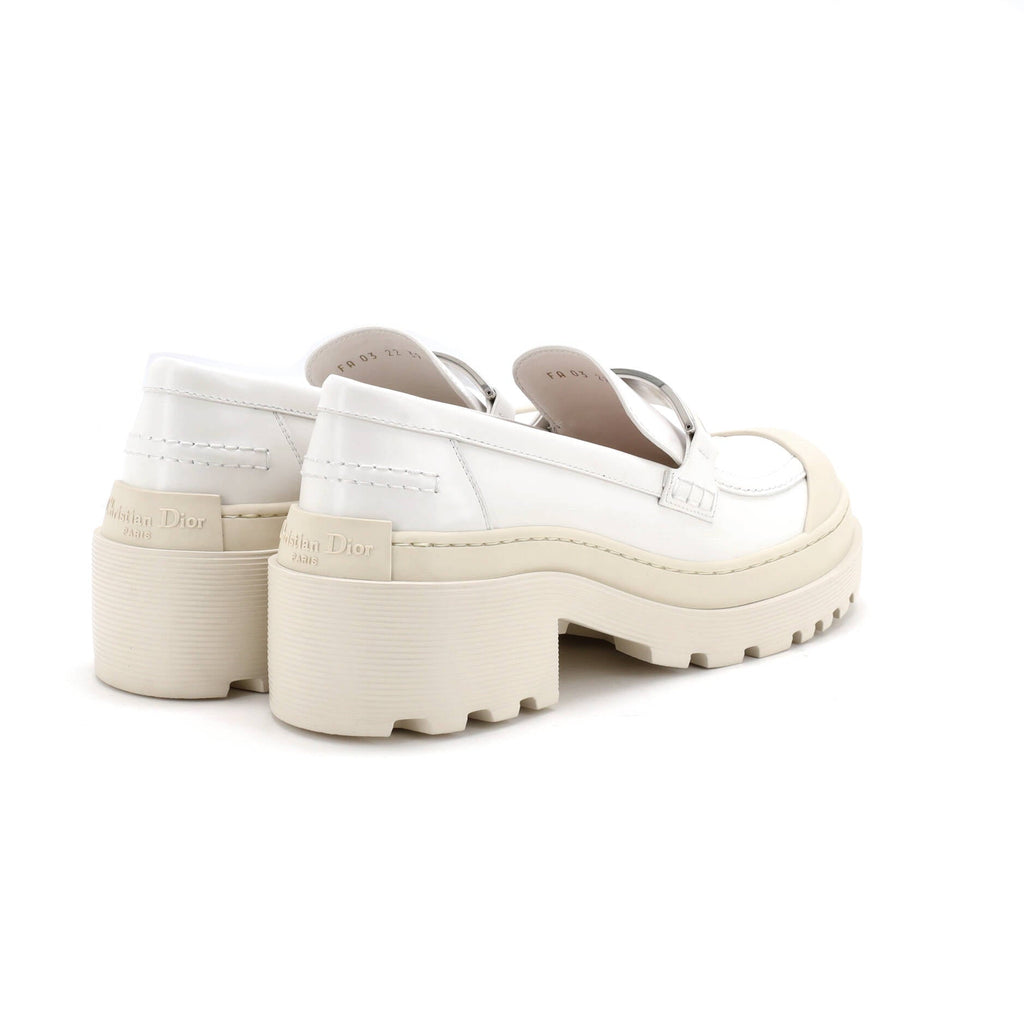 Women's Code Platform Loafers Leather