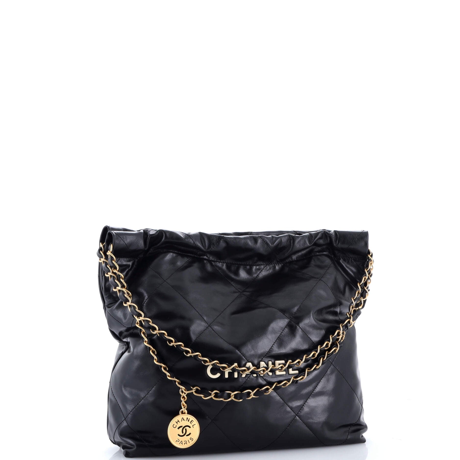 22 Chain Hobo Quilted Calfskin Small