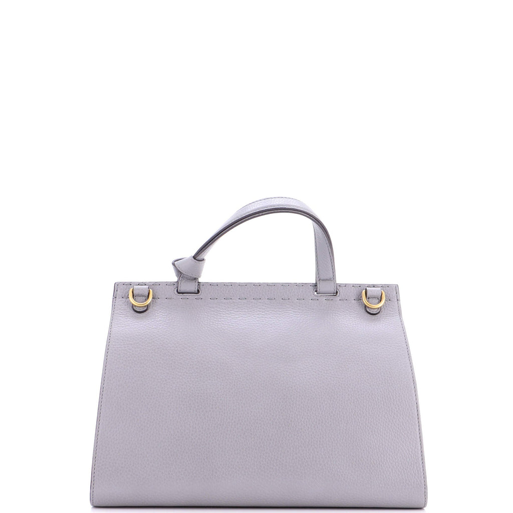 GG Marmont Top Handle Bag Leather Small