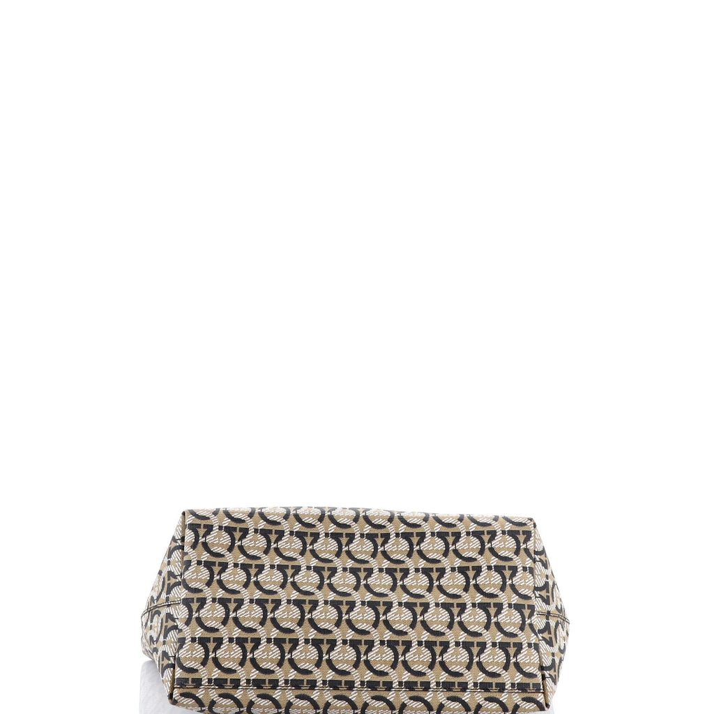 Gancini Travel Tote Gancini Jacquard Medium