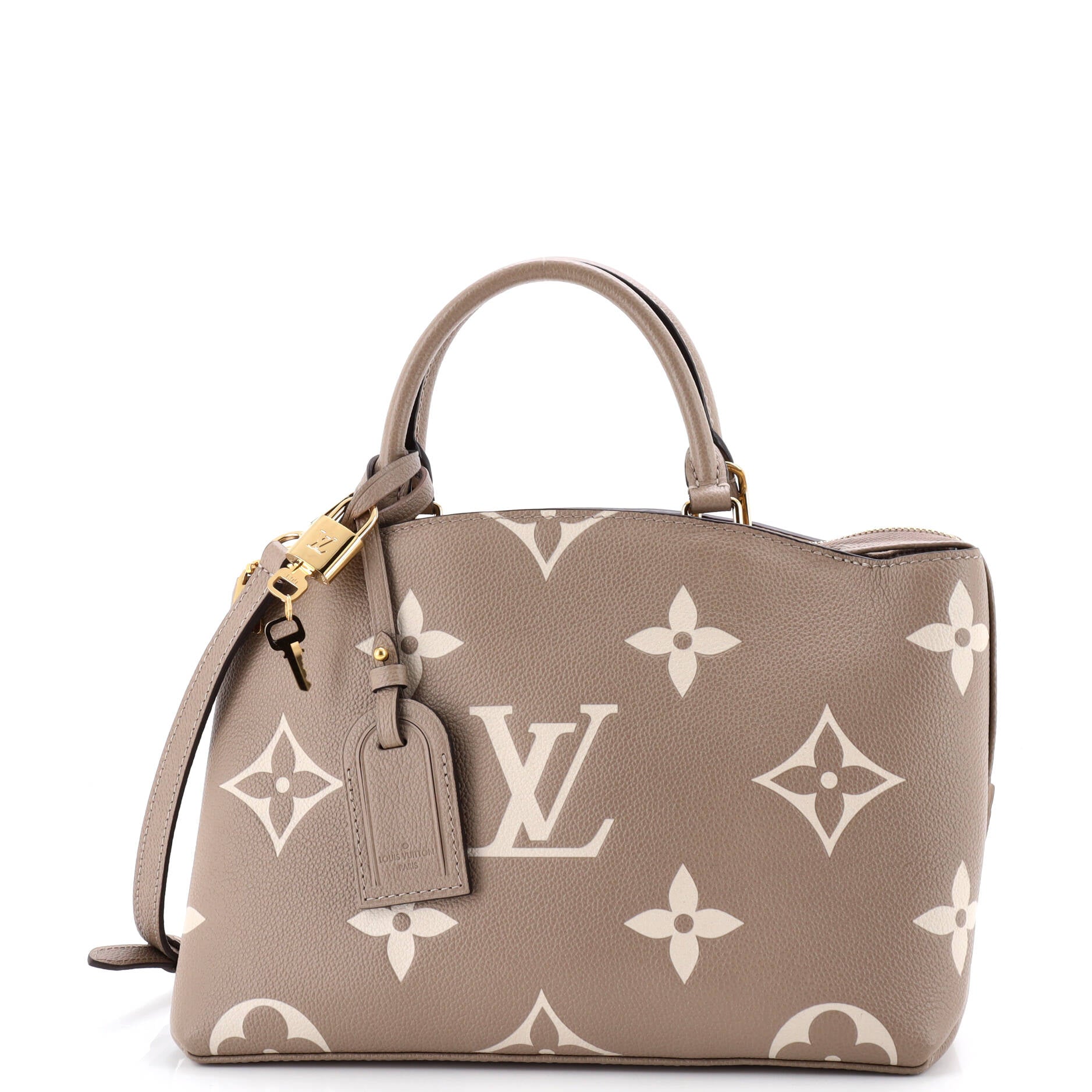 Petit Palais Handbag Bicolor Monogram Empreinte Giant