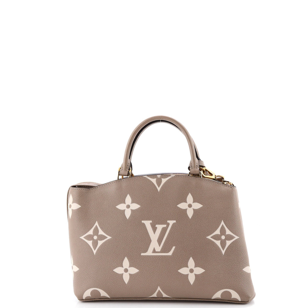 Petit Palais Handbag Bicolor Monogram Empreinte Giant