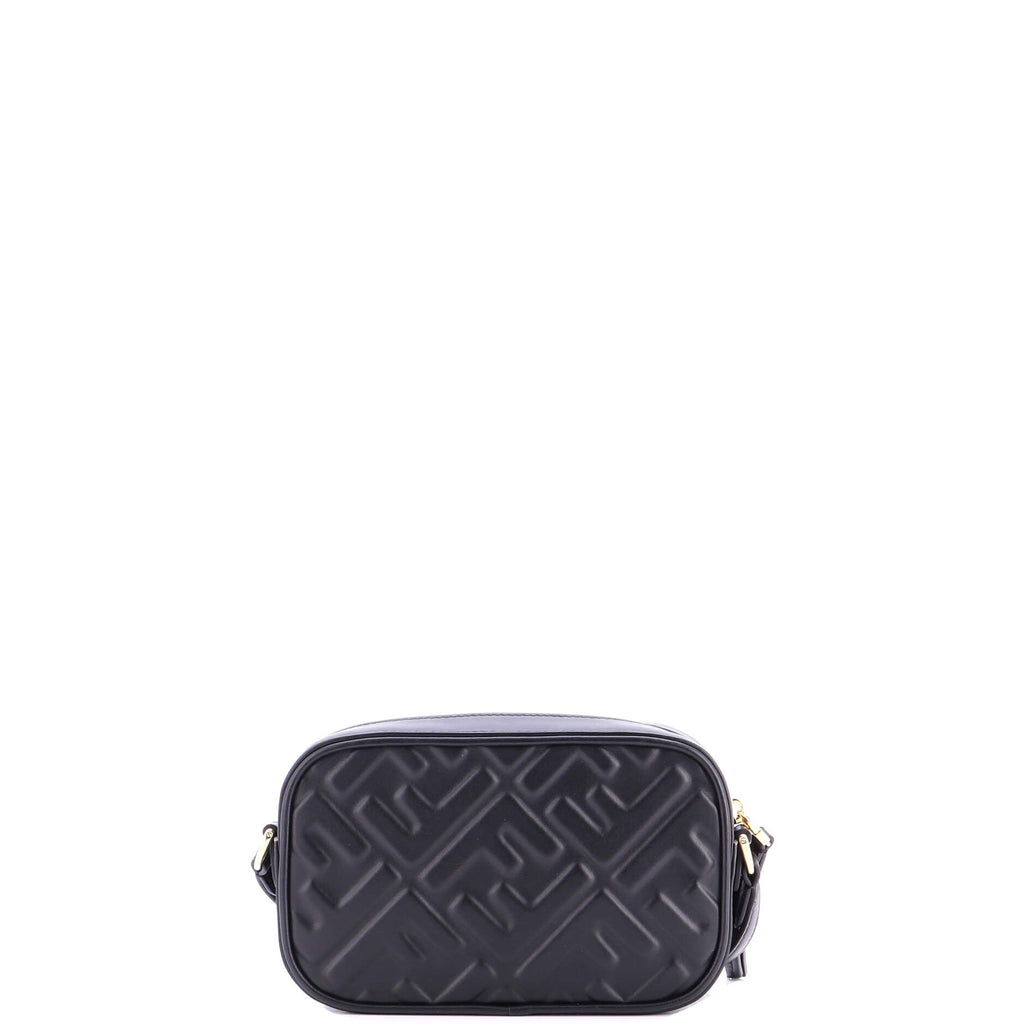 Camera Case Bag Zucca Embossed Leather Mini