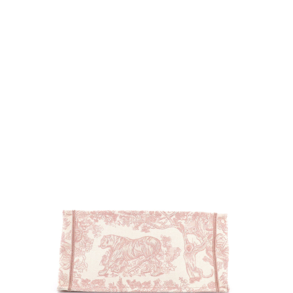 Book Tote Embroidered Canvas Medium
