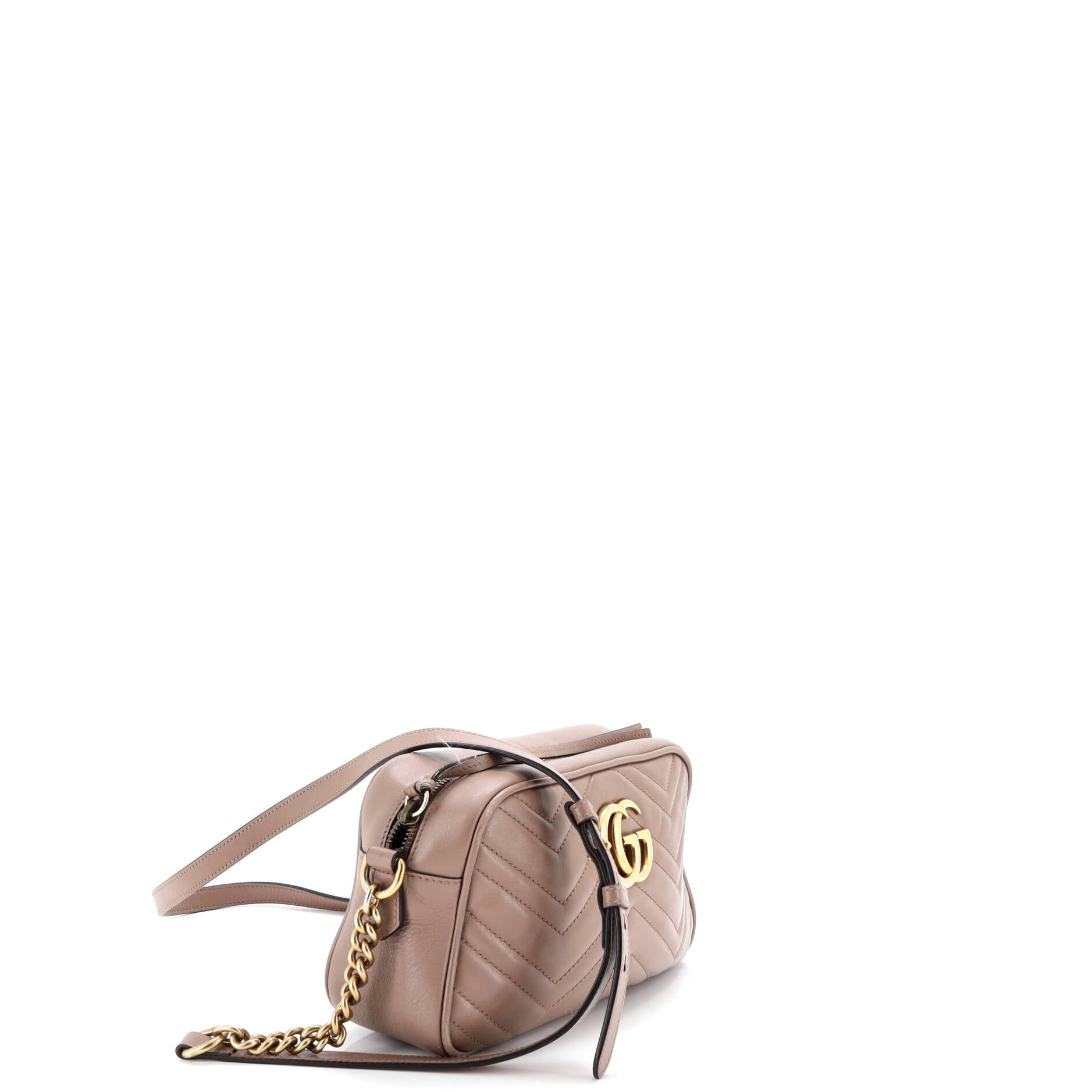 GG Marmont Shoulder Bag Matelasse Leather Small