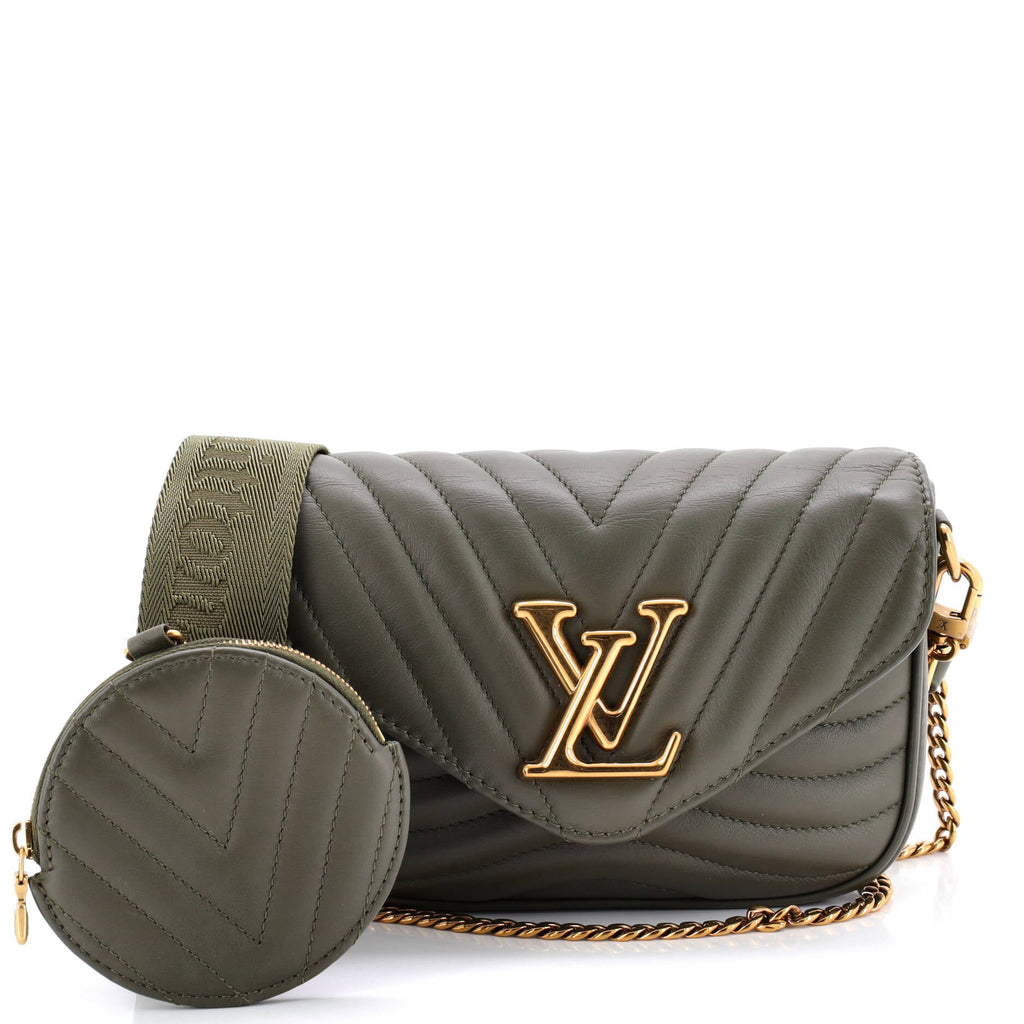 New Wave Multi Pochette Quilted Leather