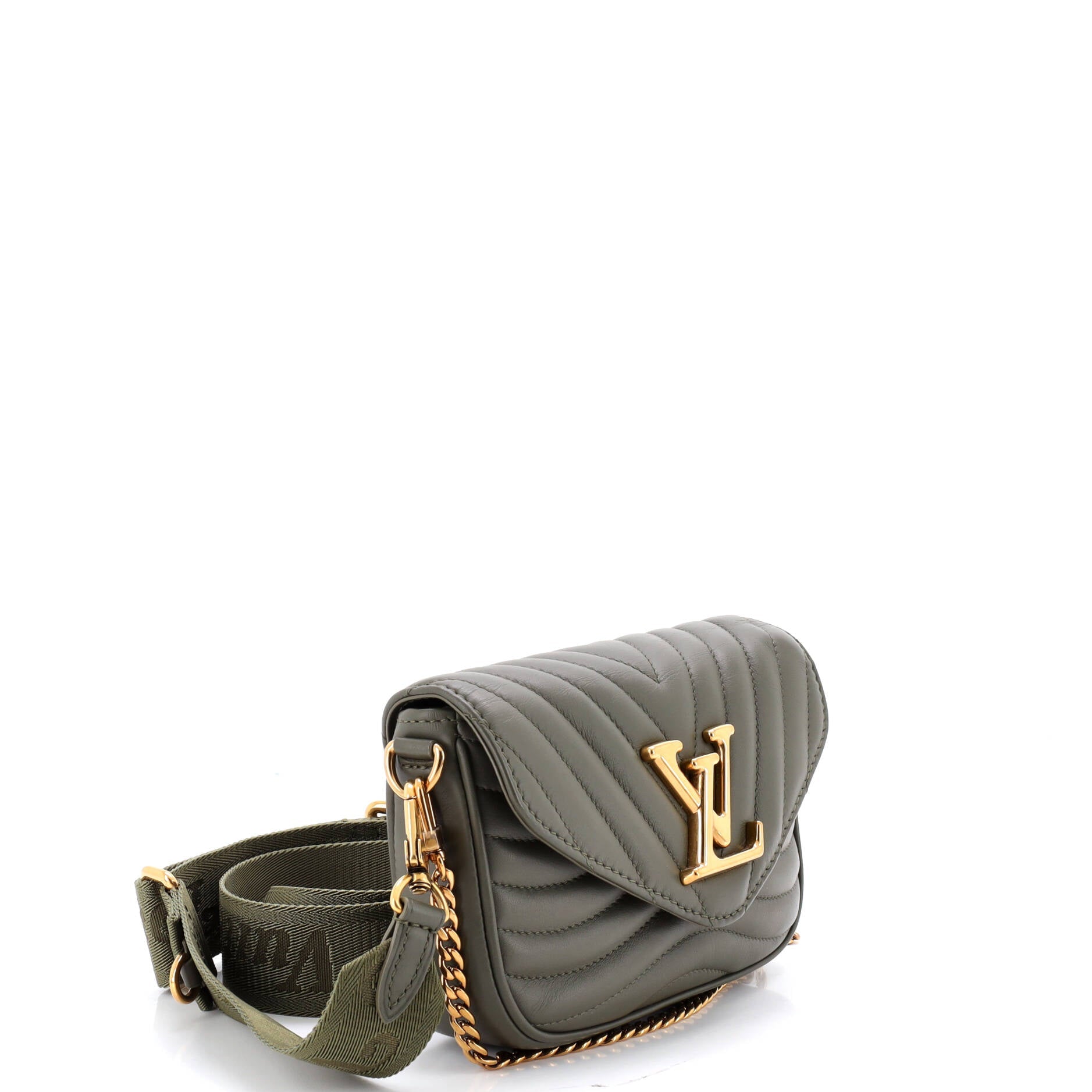 New Wave Multi Pochette Quilted Leather