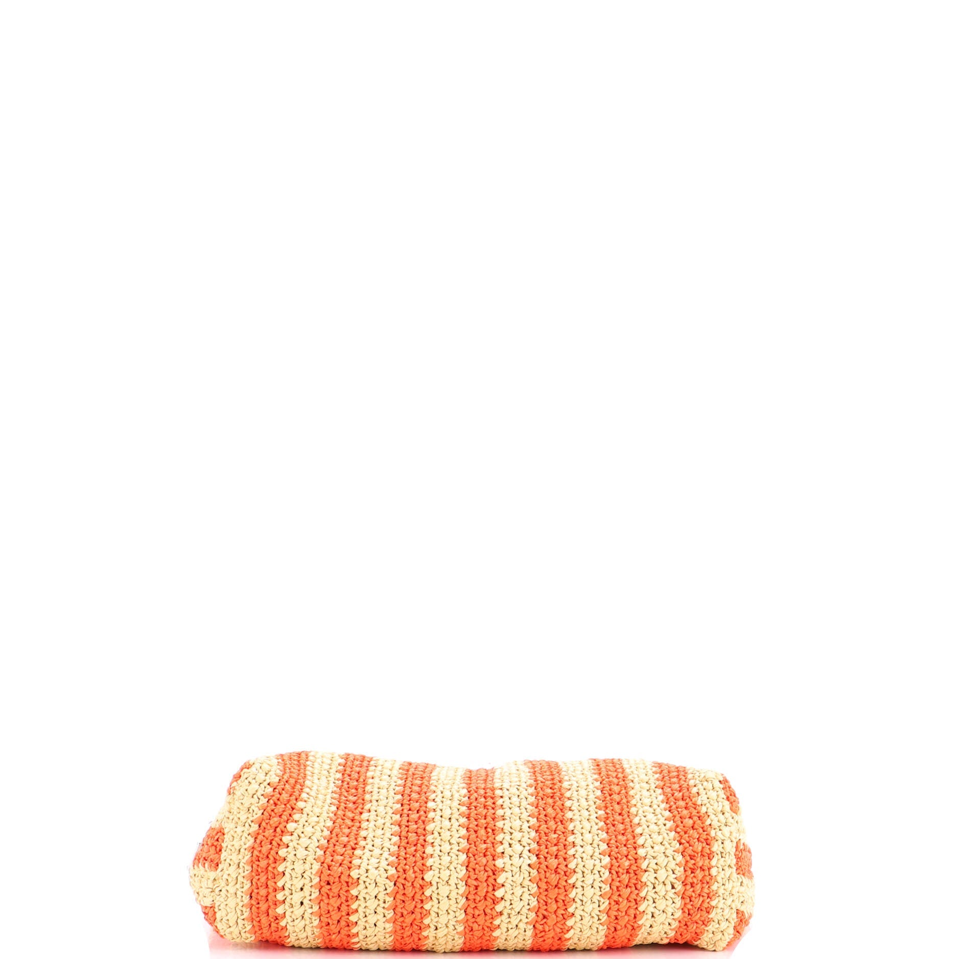 Logo Tote Raffia Large