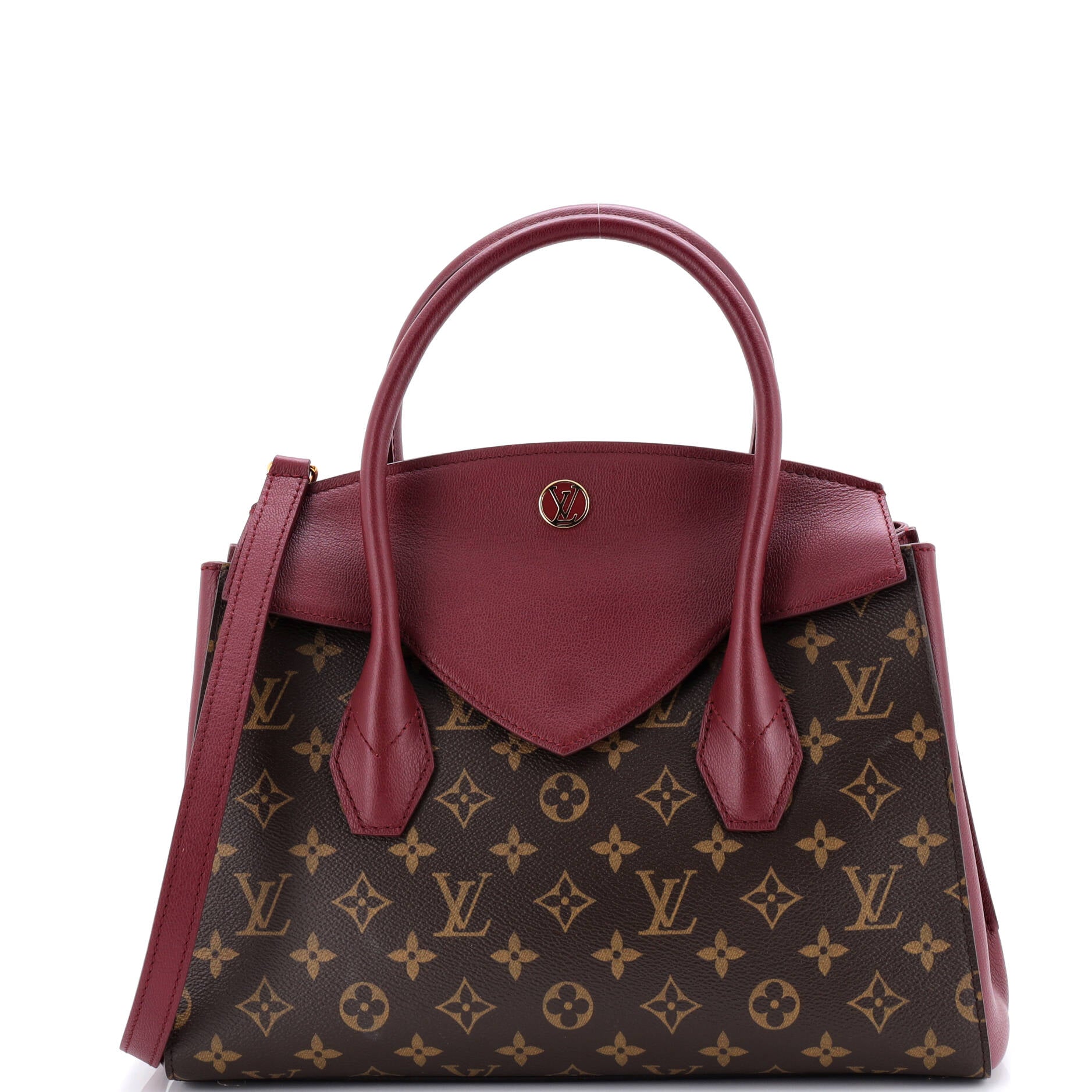 Florine Handbag Monogram Canvas and Leather