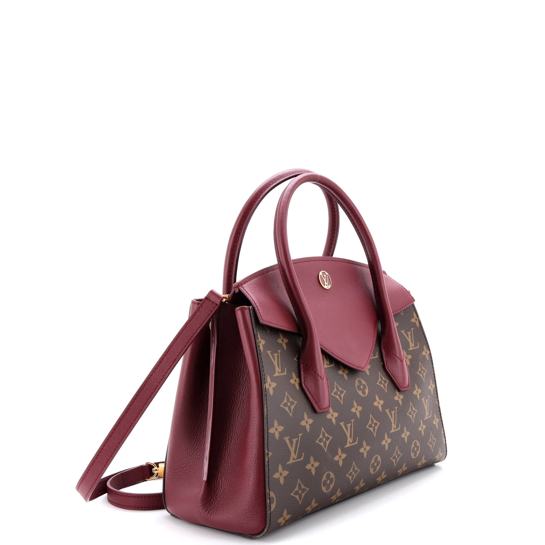 Florine Handbag Monogram Canvas and Leather