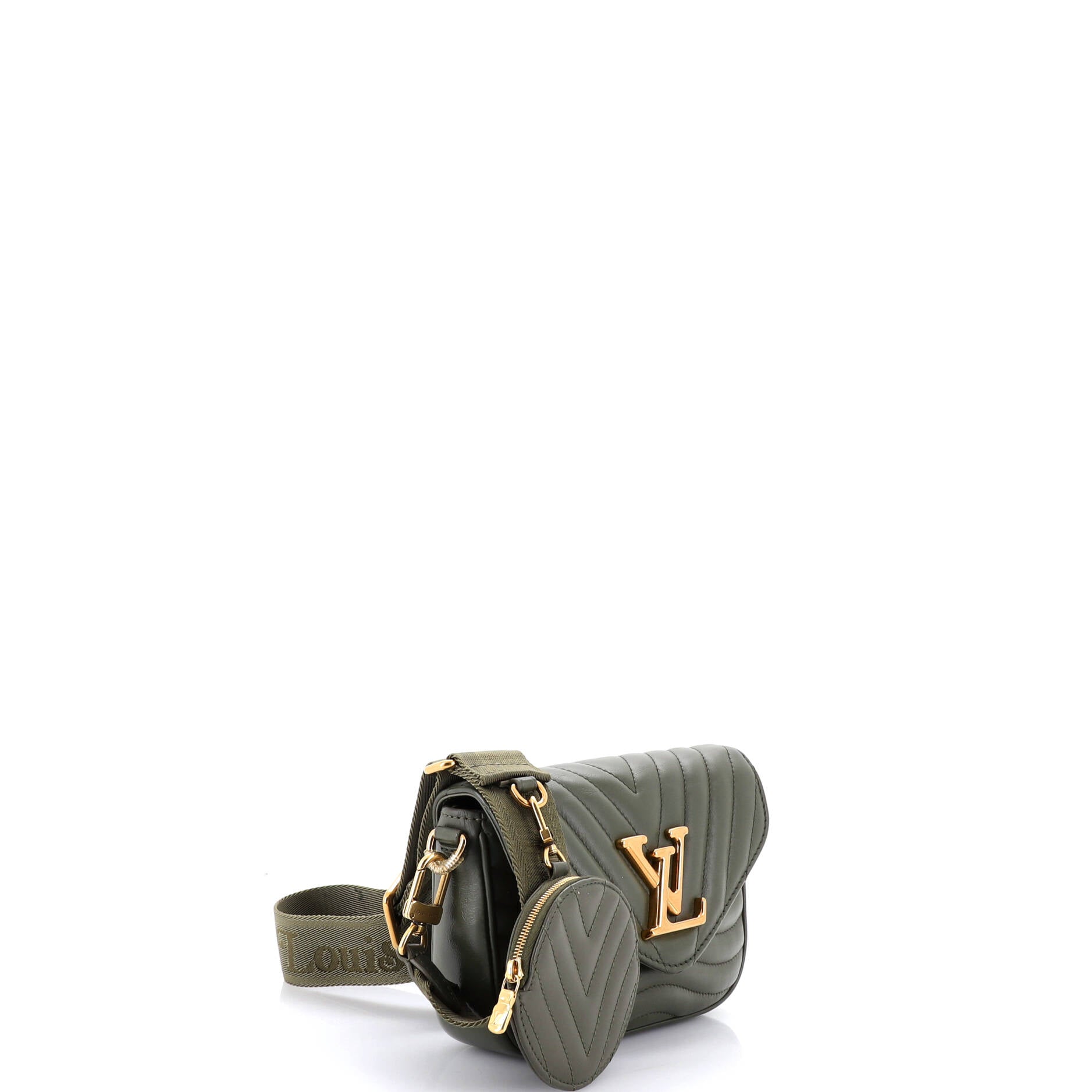 New Wave Multi Pochette Quilted Leather