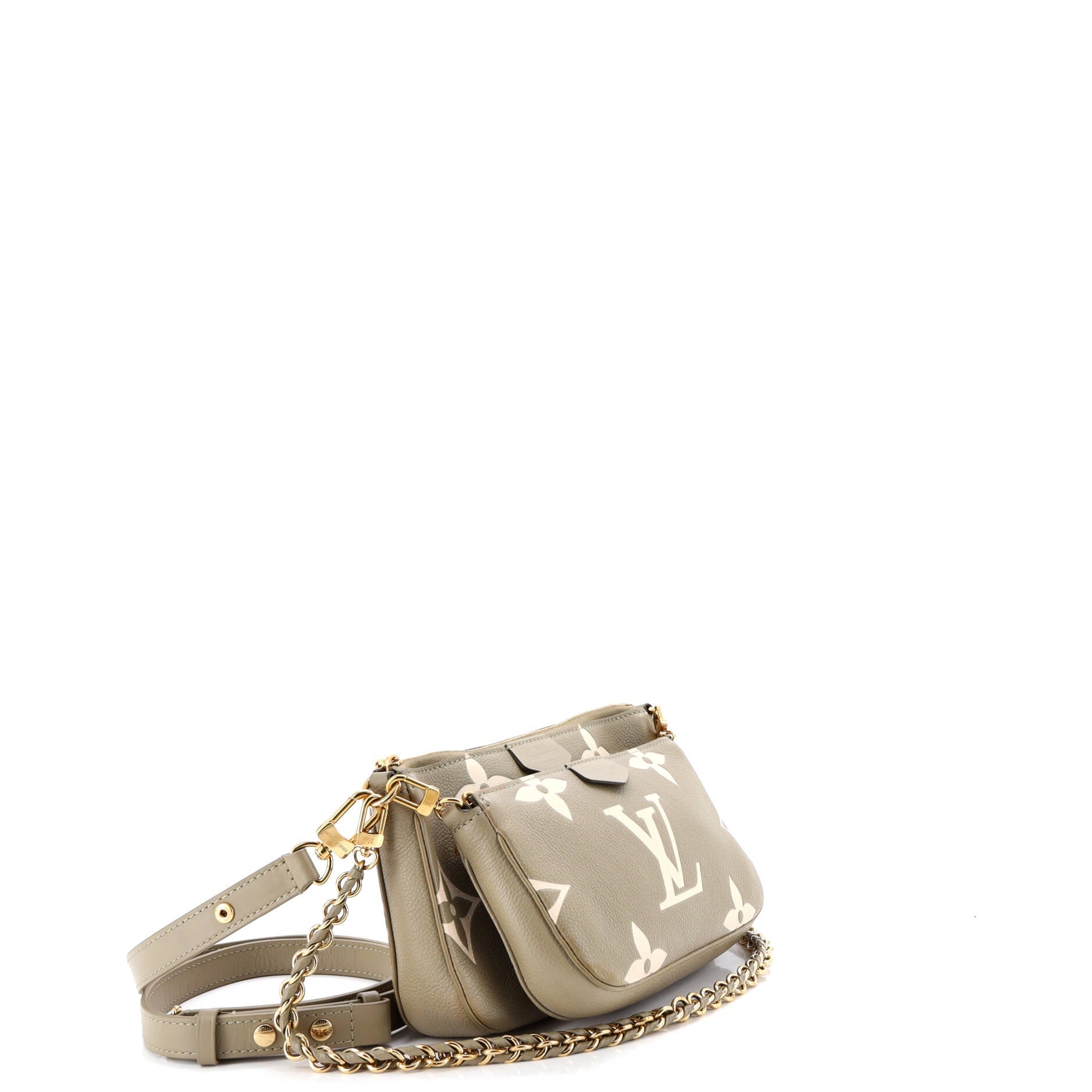 Multi Pochette Accessoires Bicolor Monogram Empreinte Giant