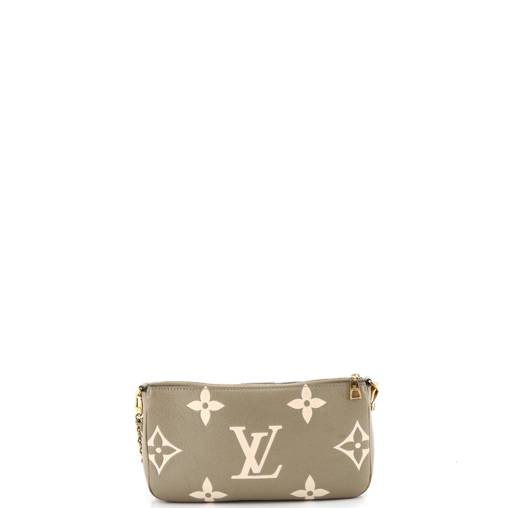 Multi Pochette Accessoires Bicolor Monogram Empreinte Giant