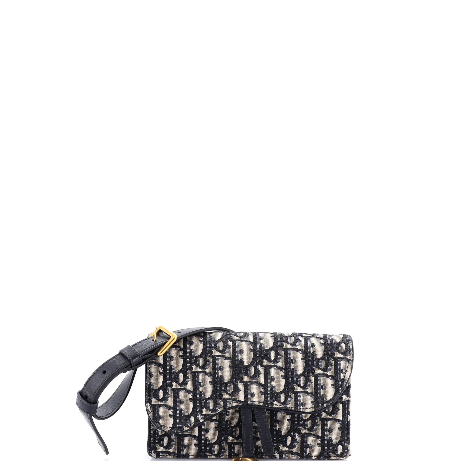 Saddle Rectangular Belt Bag Oblique Canvas