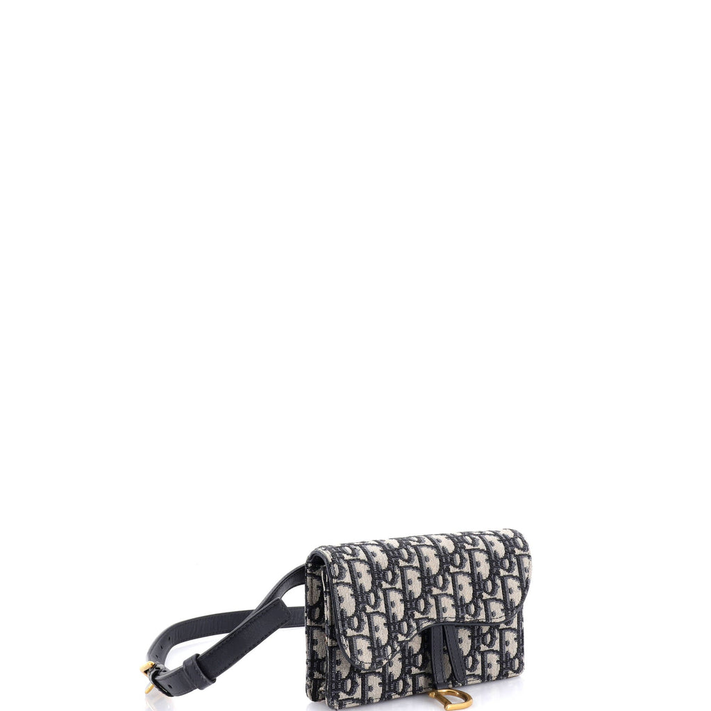 Saddle Rectangular Belt Bag Oblique Canvas