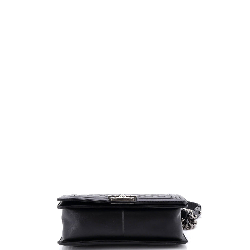 Boy Flap Bag Quilted Lambskin Old Medium
