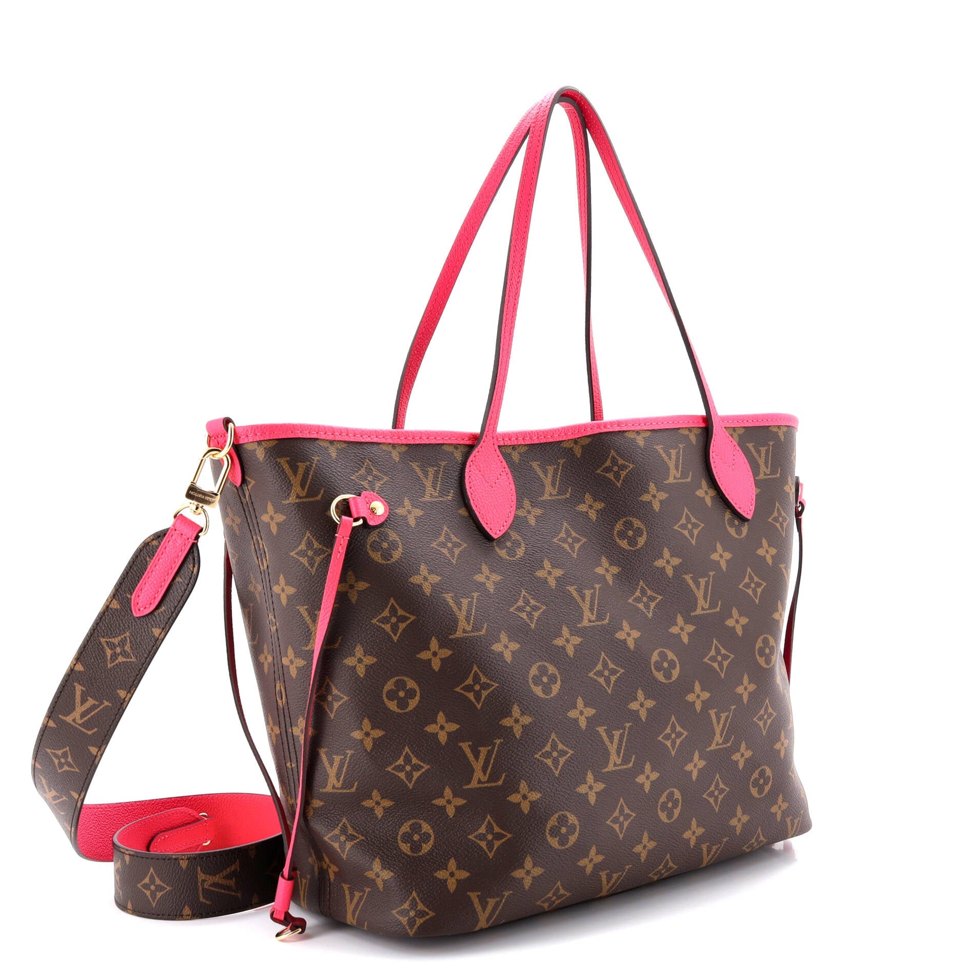 Neverfull Bandouliere Inside Out Monogram Canvas and Textile MM
