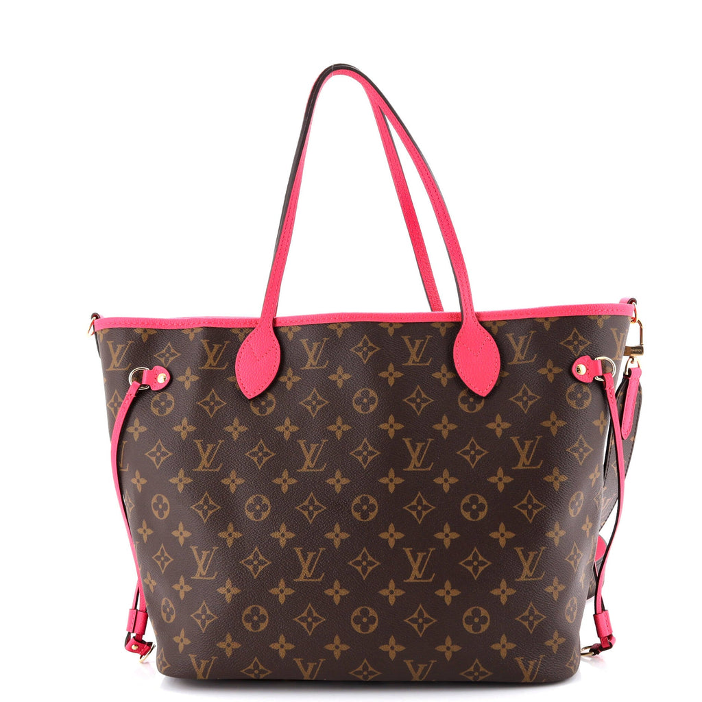 Neverfull Bandouliere Inside Out Monogram Canvas and Textile MM