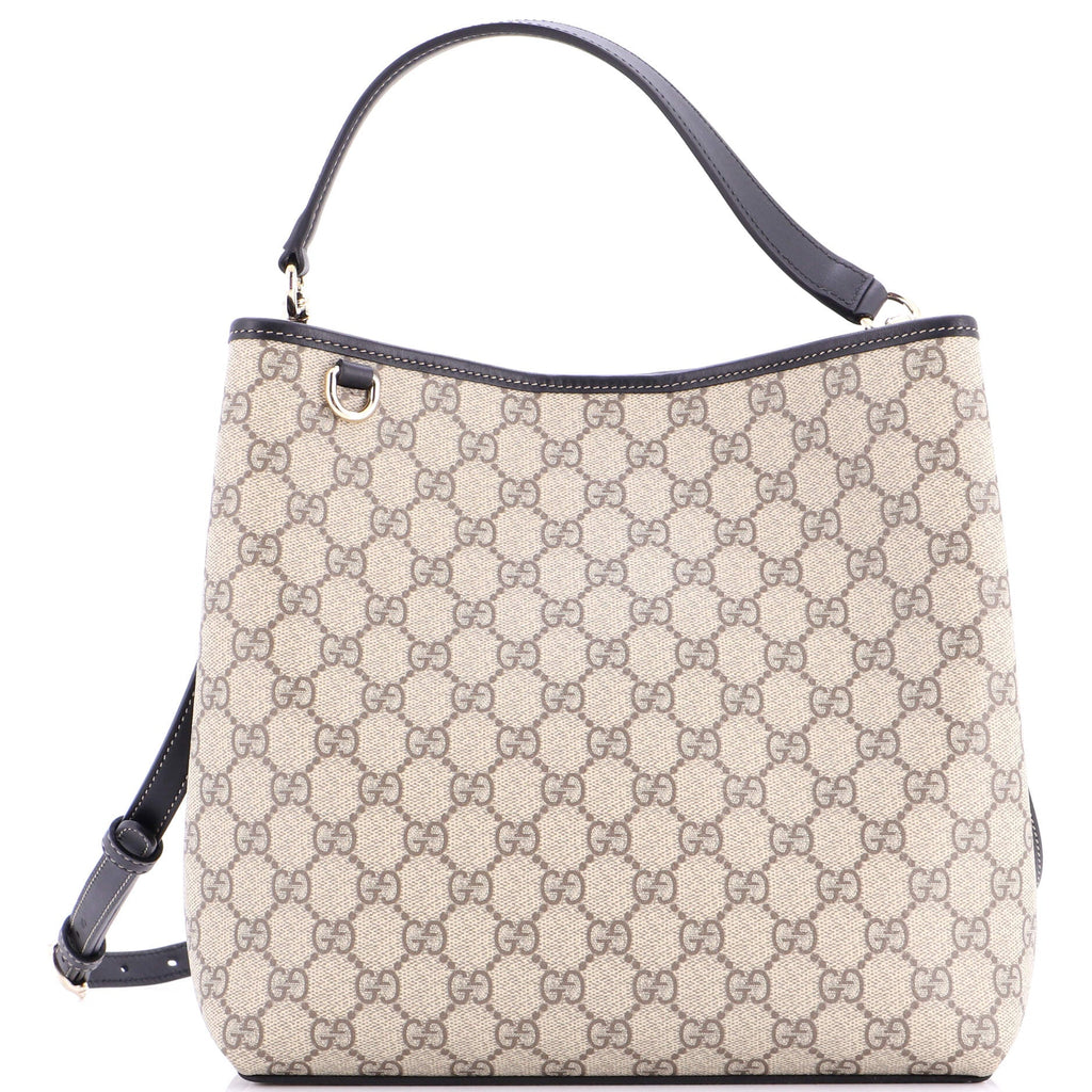GG Emblem Bucket Bag GG Coated Canvas Medium