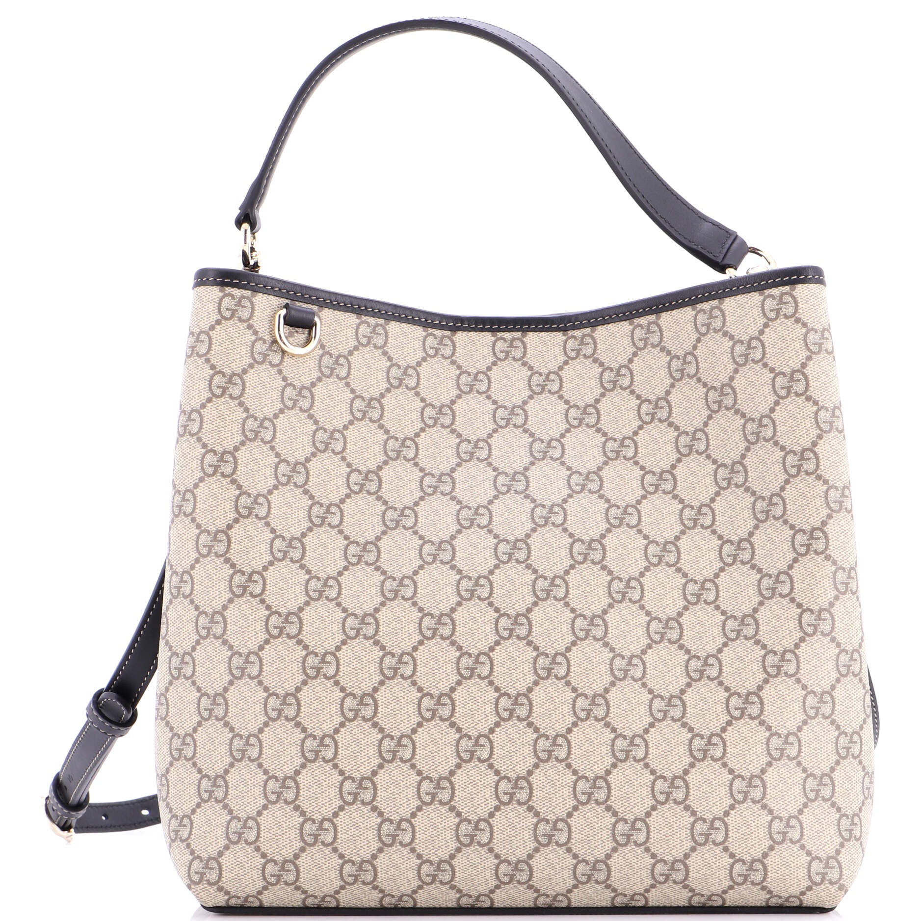 GG Emblem Bucket Bag GG Coated Canvas Medium