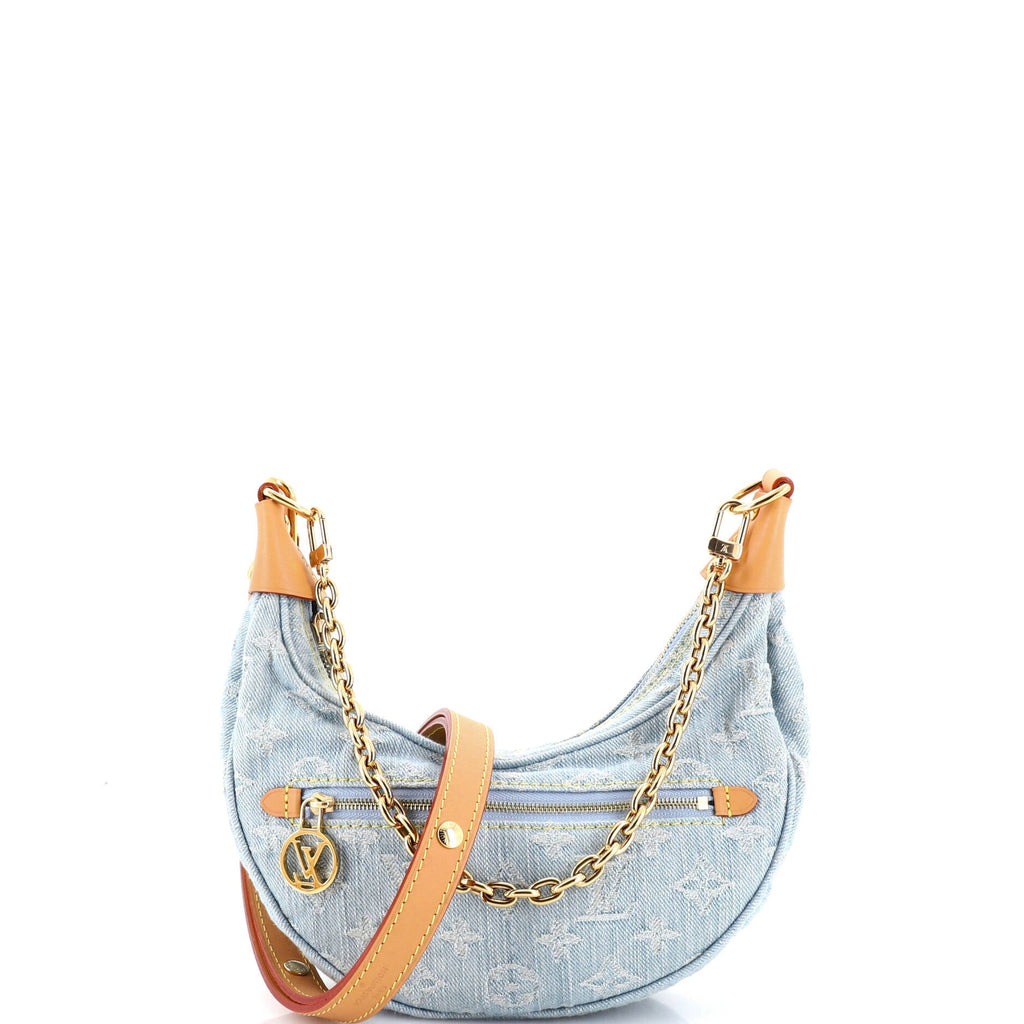 Loop Handbag Monogram Denim