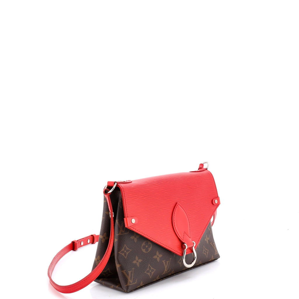Saint Michel Handbag Monogram Canvas and Epi Leather
