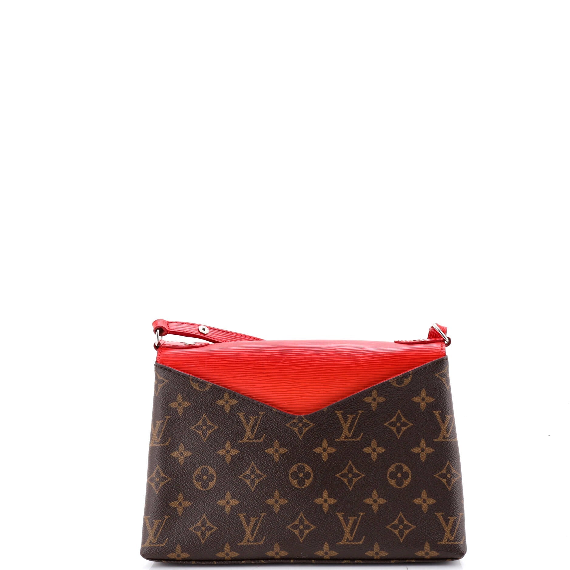 Saint Michel Handbag Monogram Canvas and Epi Leather