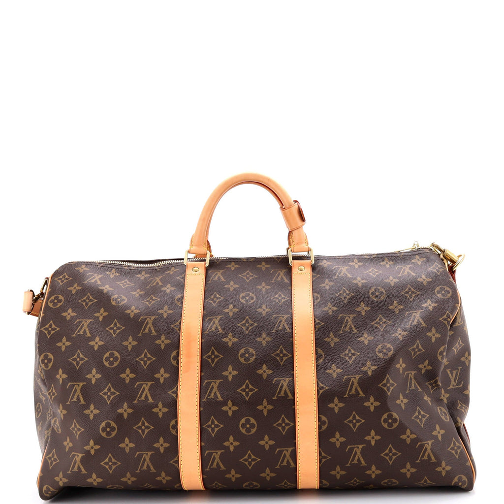 Keepall Bandouliere Bag Monogram Canvas 50