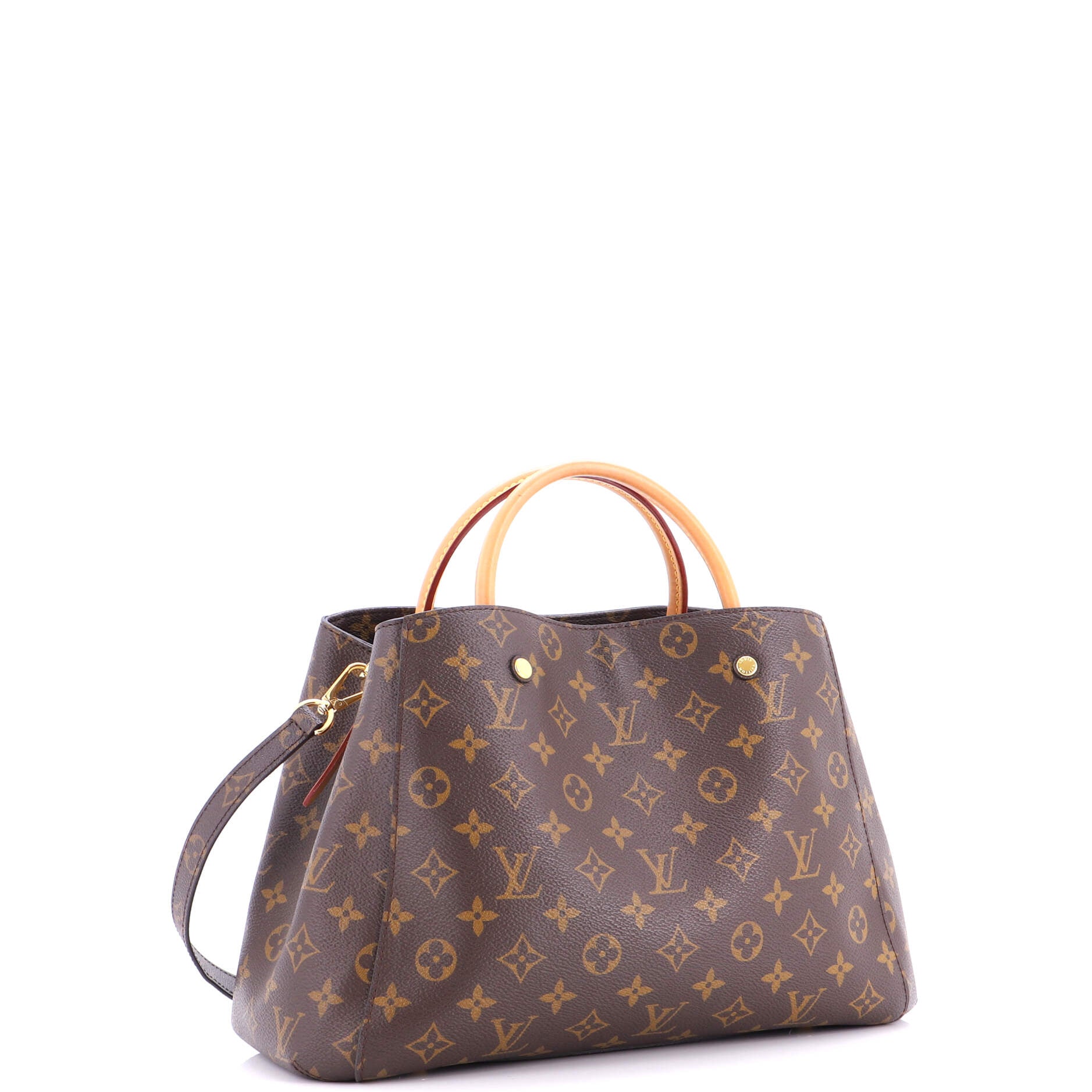 Montaigne Handbag Monogram Canvas MM