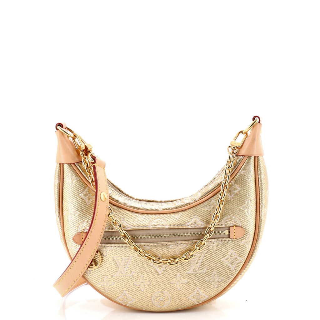 Loop Handbag Monoglam Jacquard Canvas
