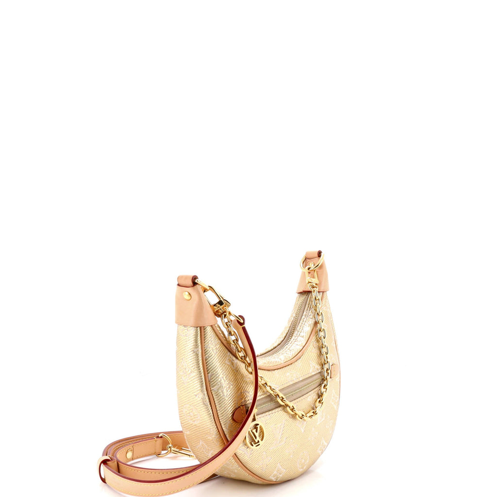 Loop Handbag Monoglam Jacquard Canvas