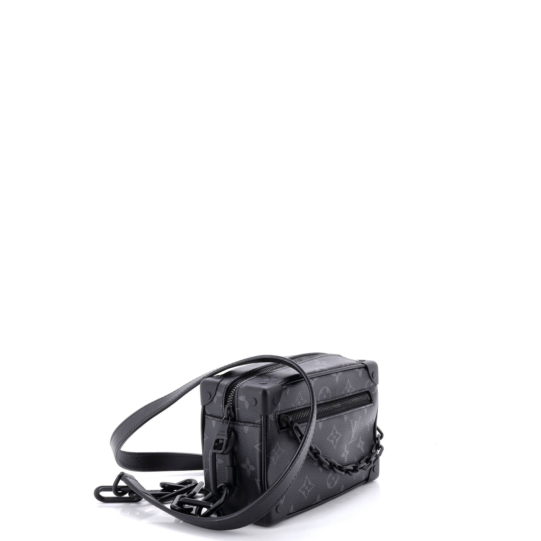 Soft Trunk Bag Monogram Eclipse Canvas Mini