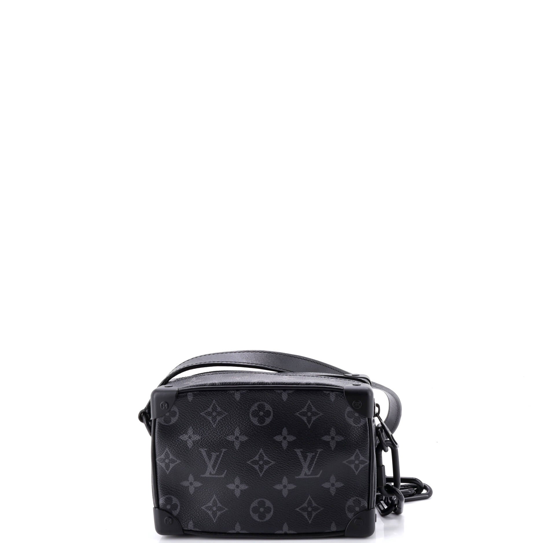 Soft Trunk Bag Monogram Eclipse Canvas Mini