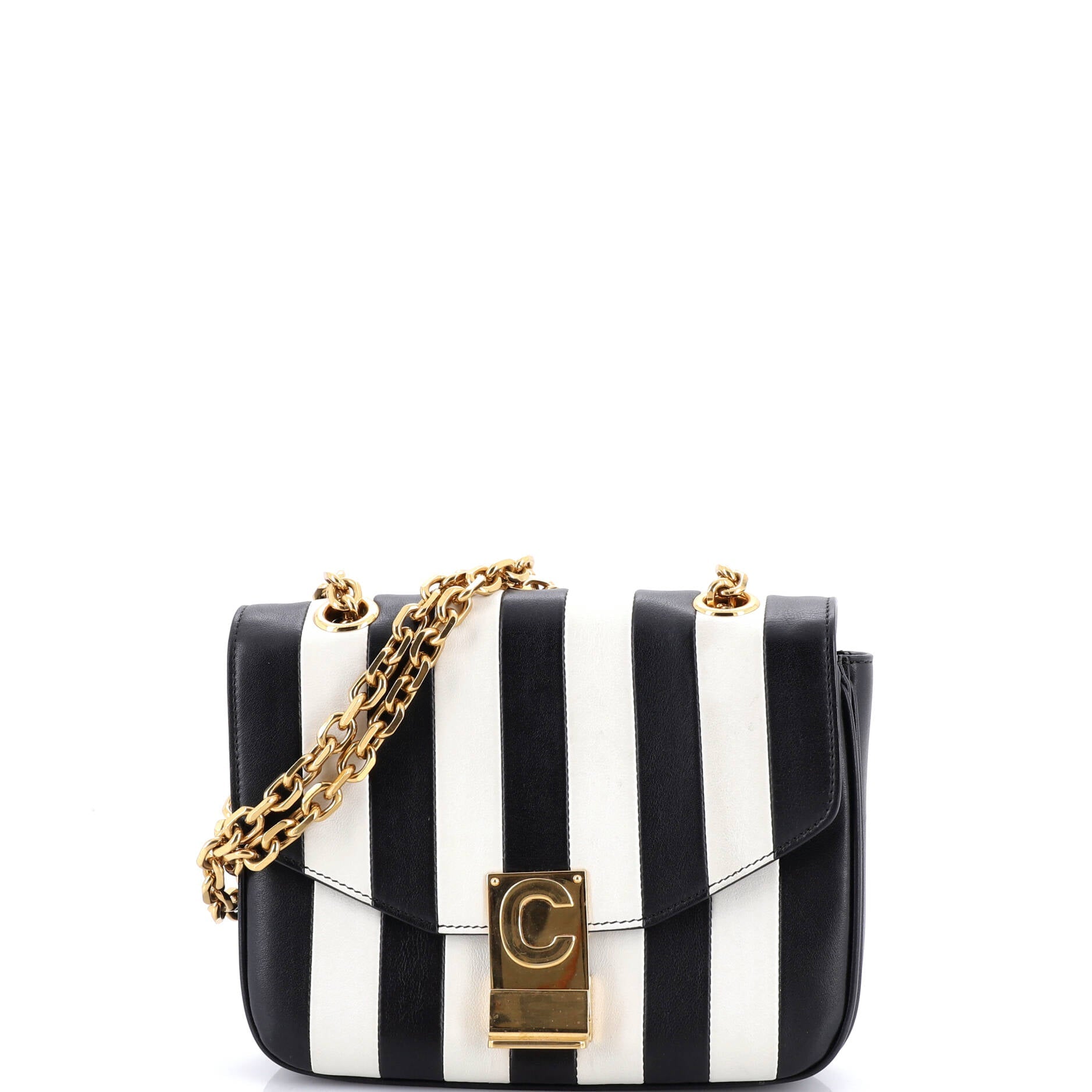 C Bag Printed Leather Small