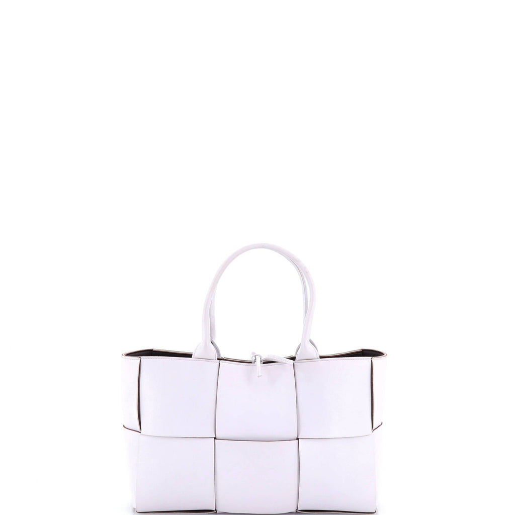 Arco Tote Maxi Intrecciato Leather Small