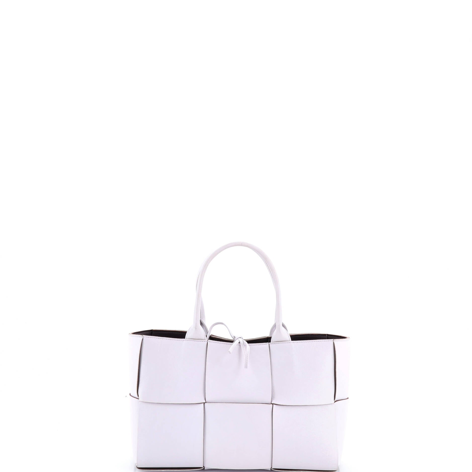 Arco Tote Maxi Intrecciato Leather Small