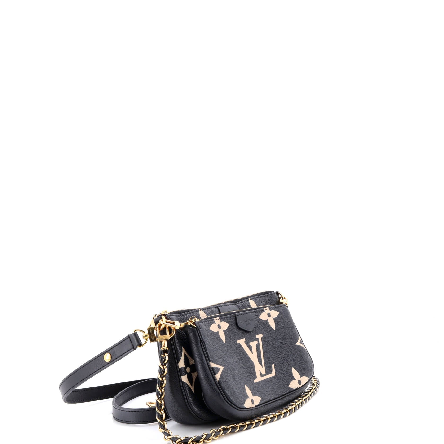 Multi Pochette Accessoires Bicolor Monogram Empreinte Giant