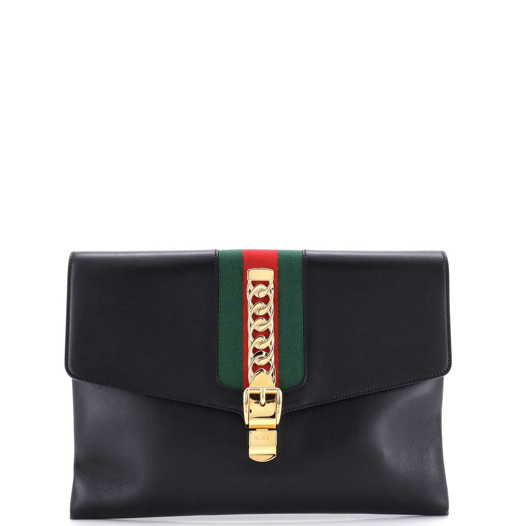 Sylvie Clutch Leather Maxi