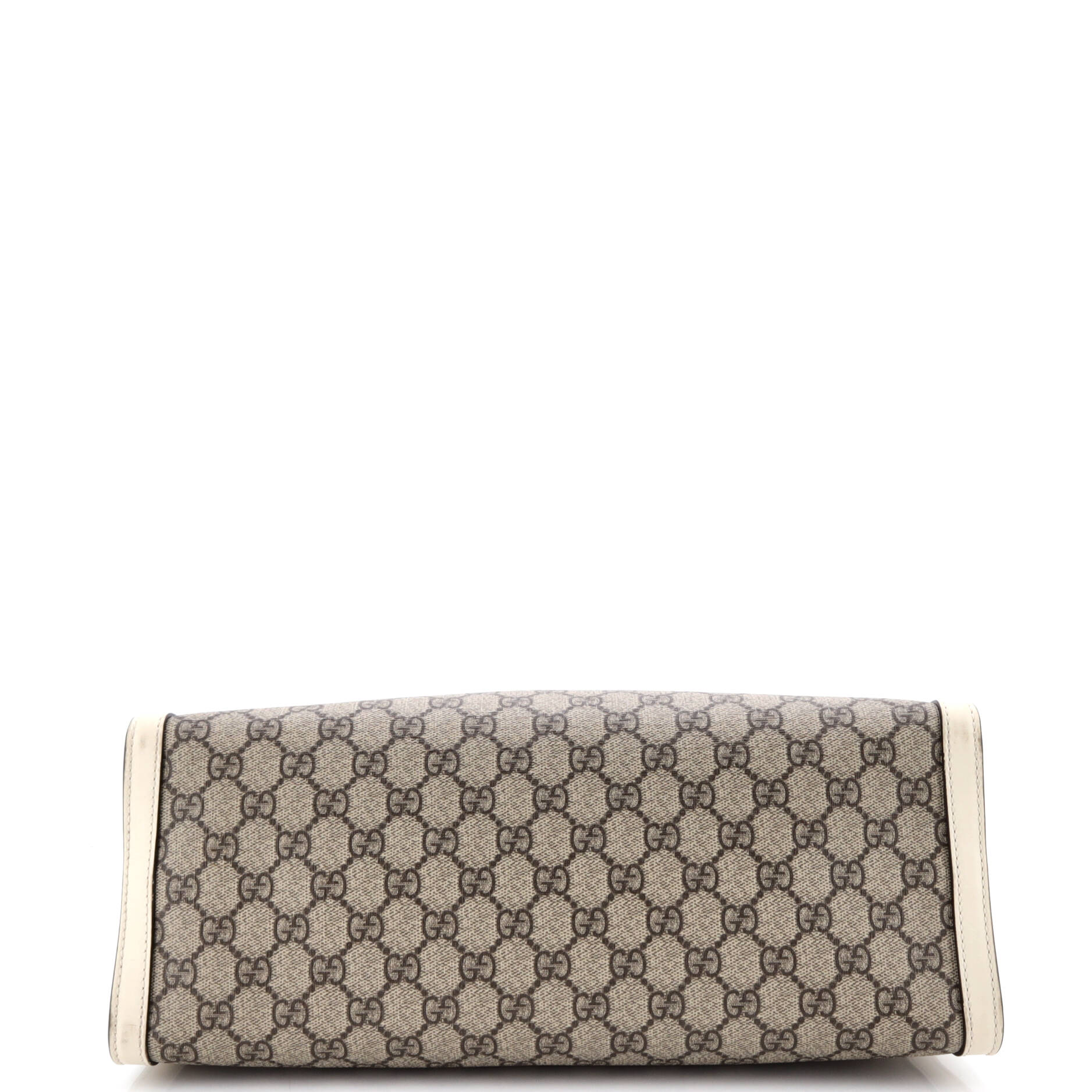 Padlock Chain Tote GG Coated Canvas with Leather Medium