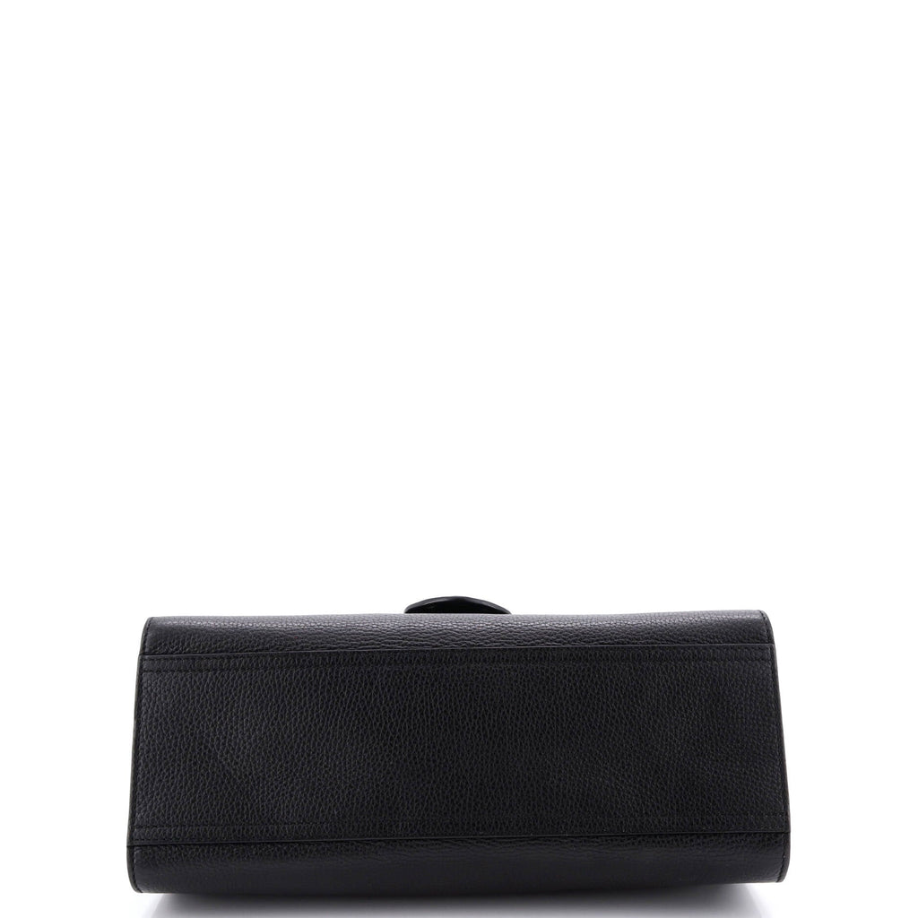 GG Marmont Top Handle Bag Leather Small