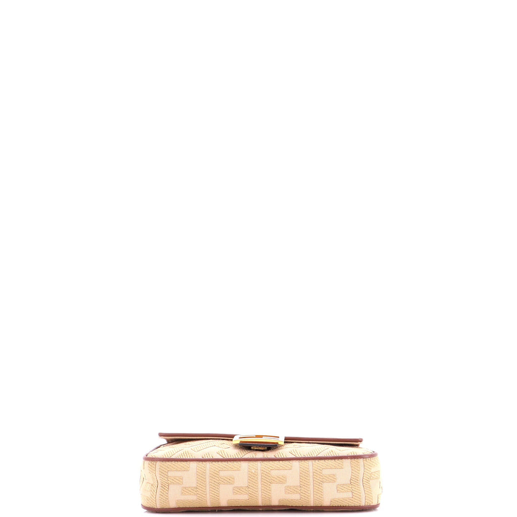 Baguette NM Bag Zucca Embroidered Canvas Medium