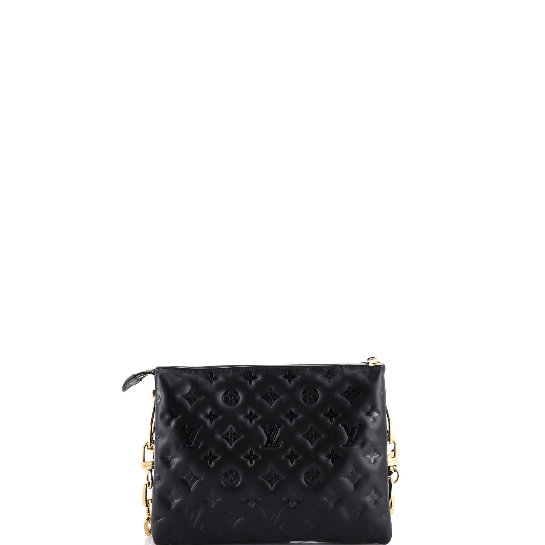 Coussin Bag Monogram Embossed Lambskin PM