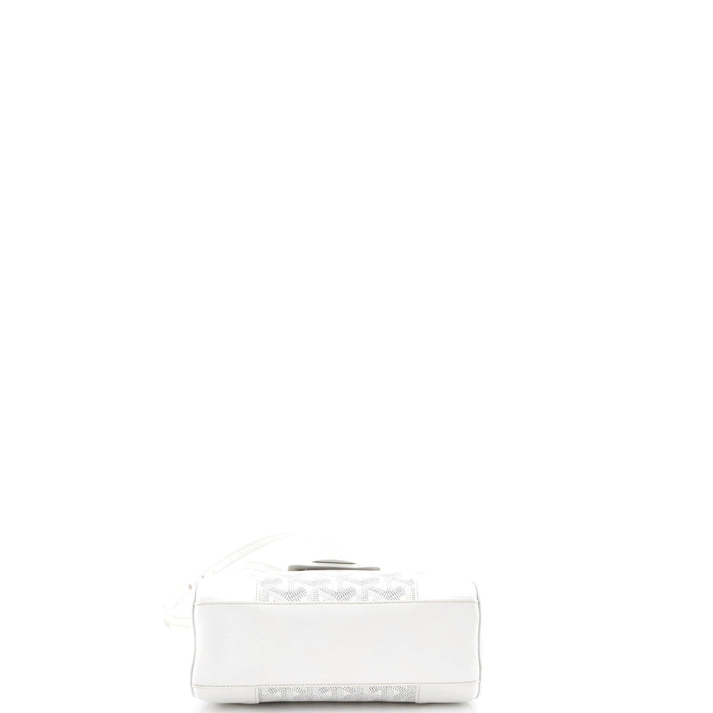 Saigon Top Handle Bag Coated Canvas with Leather Mini