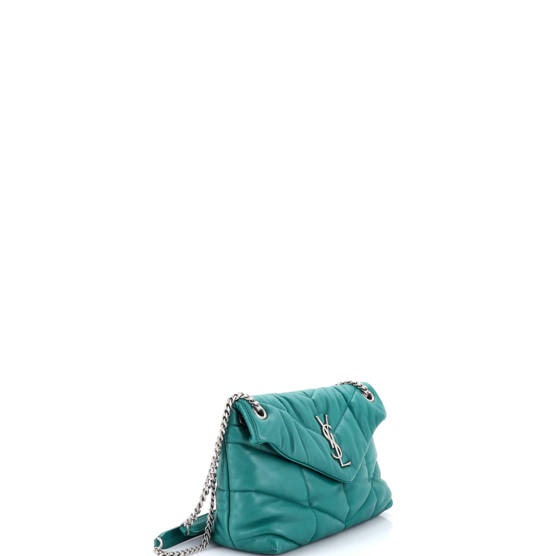 Loulou Puffer Shoulder Bag Quilted Leather Small
