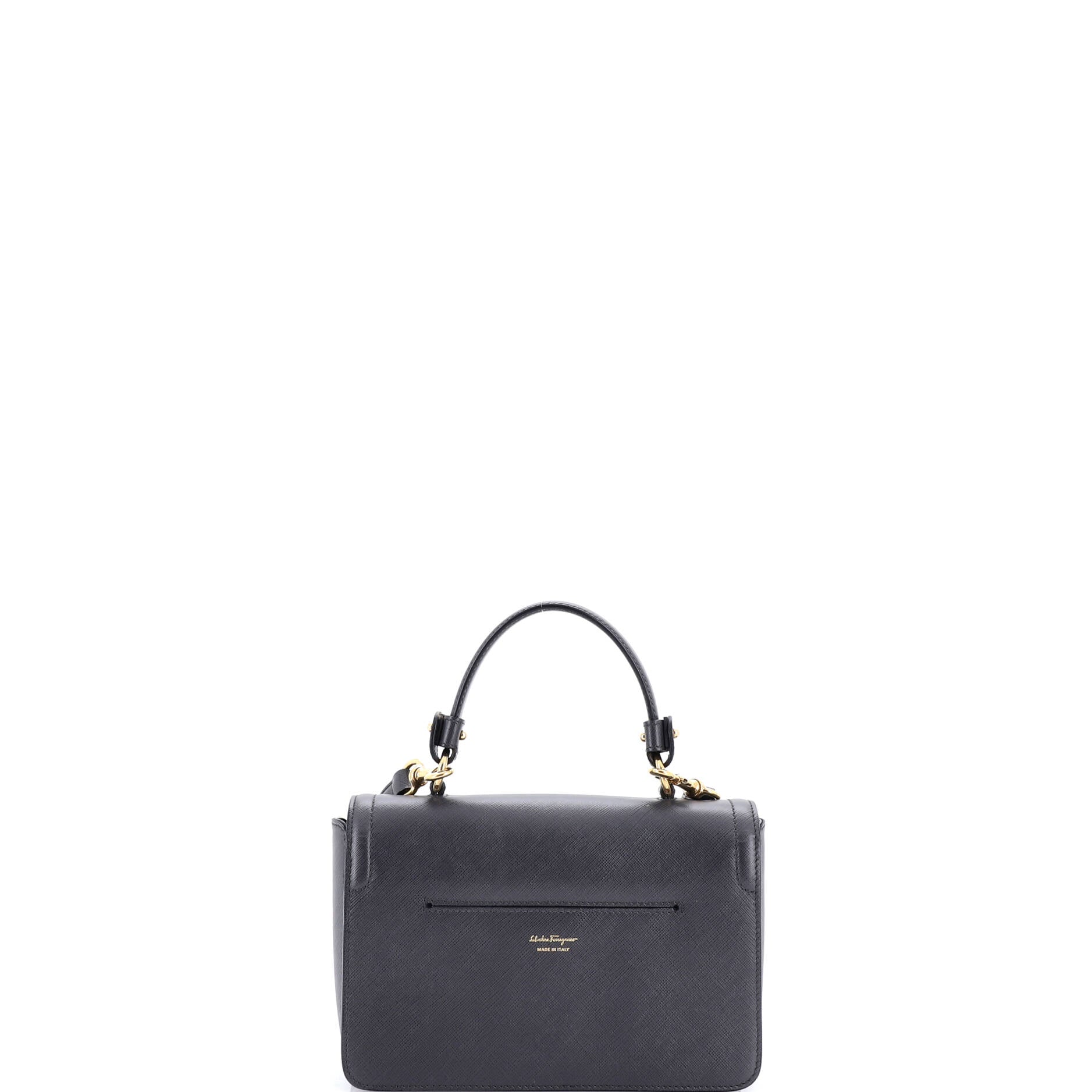 Seila Top Handle Bag Leather Small