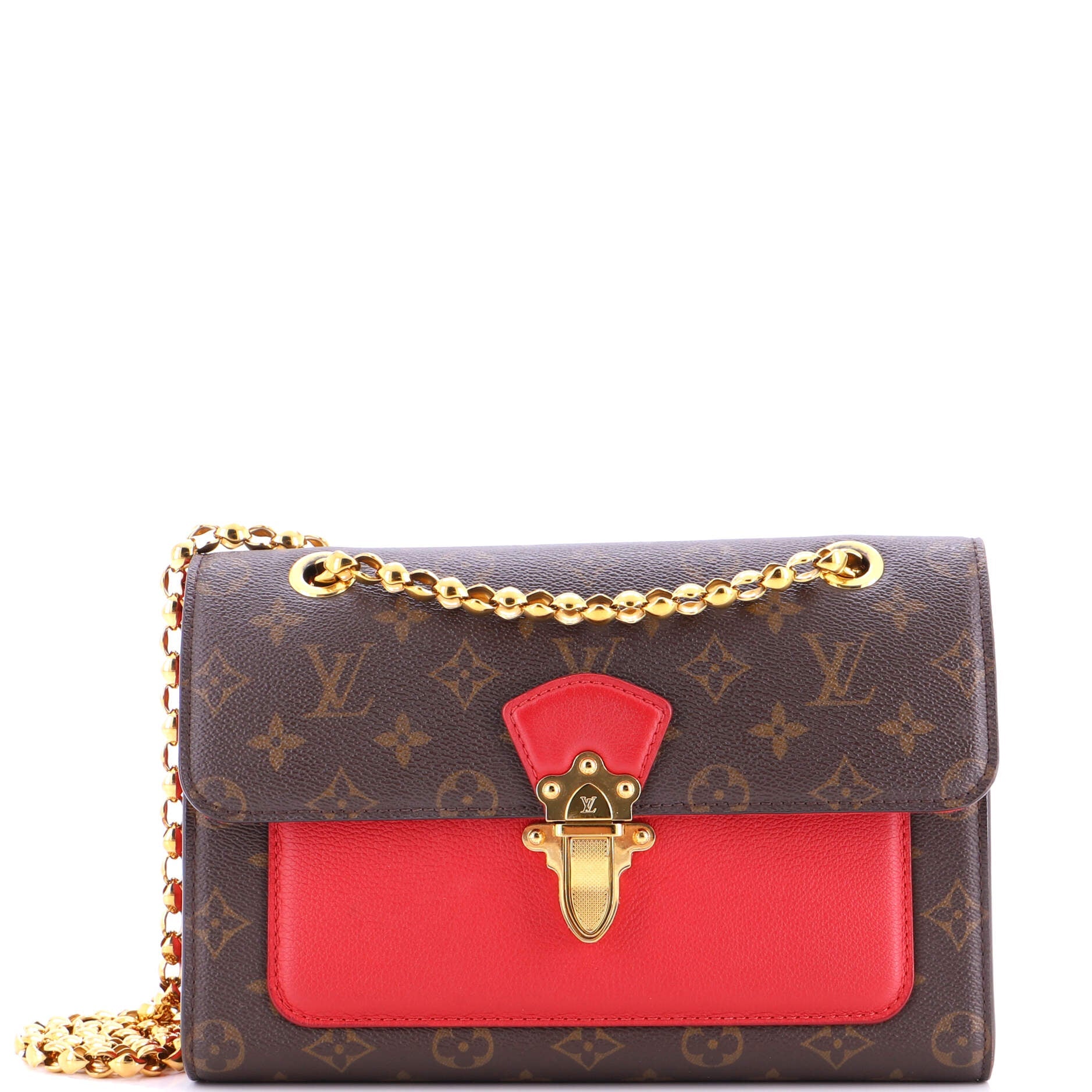 Victoire Handbag Monogram Canvas and Leather