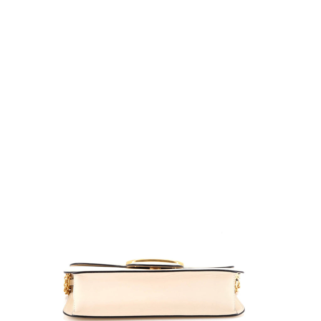 VLogo Loco Flap Shoulder Bag Leather Medium