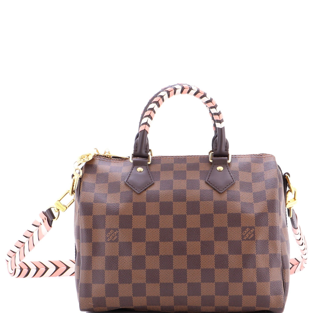 Speedy Bandouliere Bag Damier with Braided Detail 25