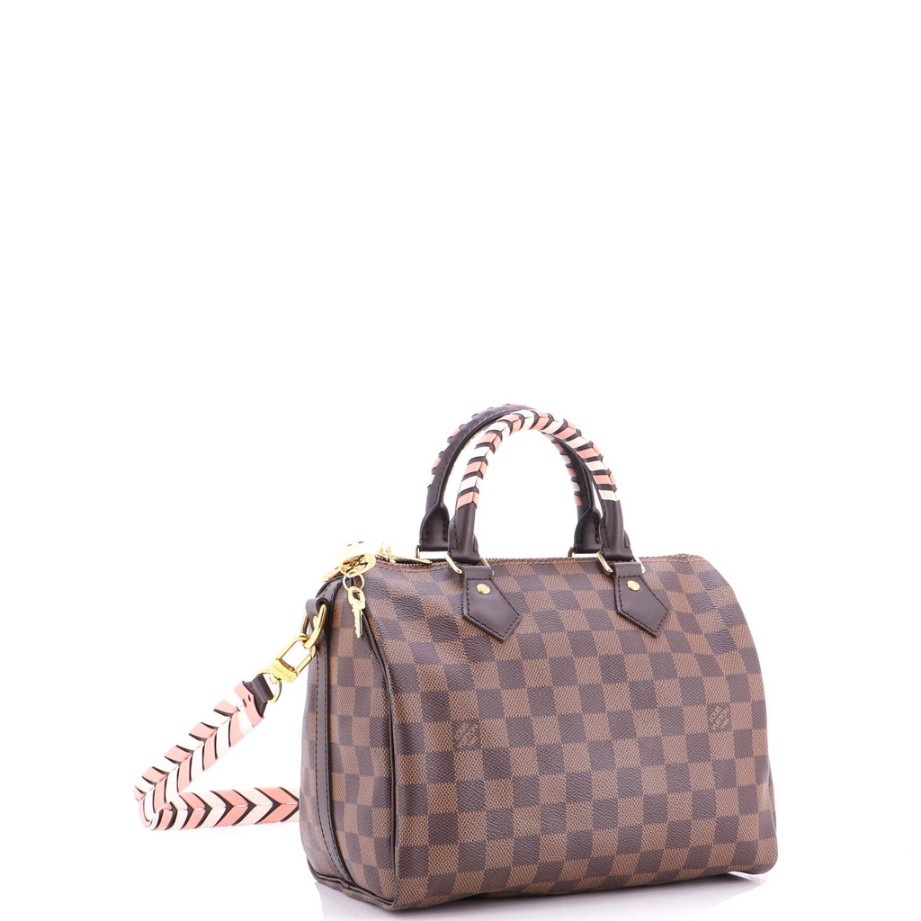 Speedy Bandouliere Bag Damier with Braided Detail 25